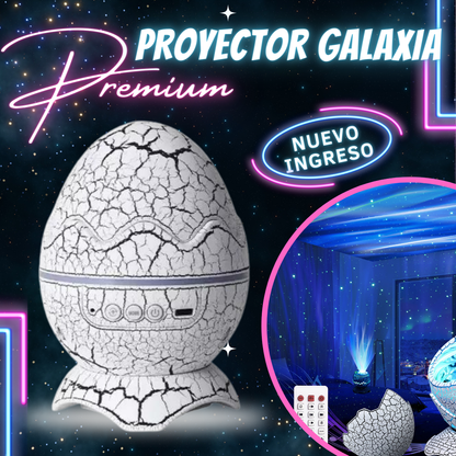 PROYECTOR / PARLANTE GALAXIA PREMIUM DINO HUEVO