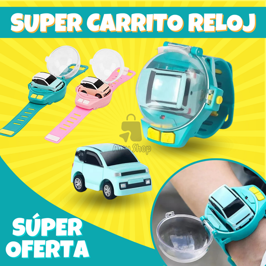 SÚPER RELOJ MÁGICO CON CONTROL DE CARRITO